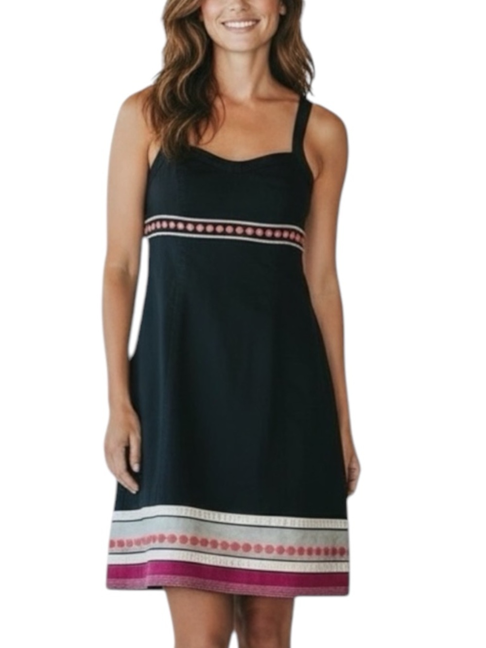 BODEN Pinafore Apron Shift Dress Size 4P